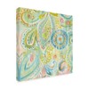 Trademark Fine Art Danhui Nai 'Spring Dream Paisley Xii' Canvas Art, 14x14 WAP10790-C1414GG